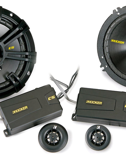 COMPONENTES DOS VIAS 6.5 KICKER CSS65  100RMS