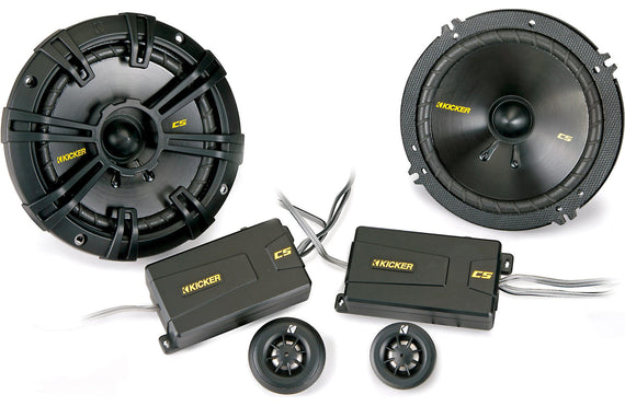COMPONENTES DOS VIAS 6.5 KICKER CSS65  100RMS