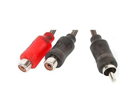 RCA Cable Y  ( 1 MACHO 2 HEMBRA ) serie 1000