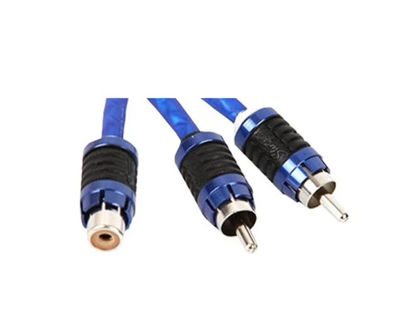 RCA Cable Y  ( 1 MACHO 2 HEMBRA ) serie 6000