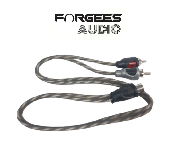 RCA Cable  Y  2 Macho 1 Hembras