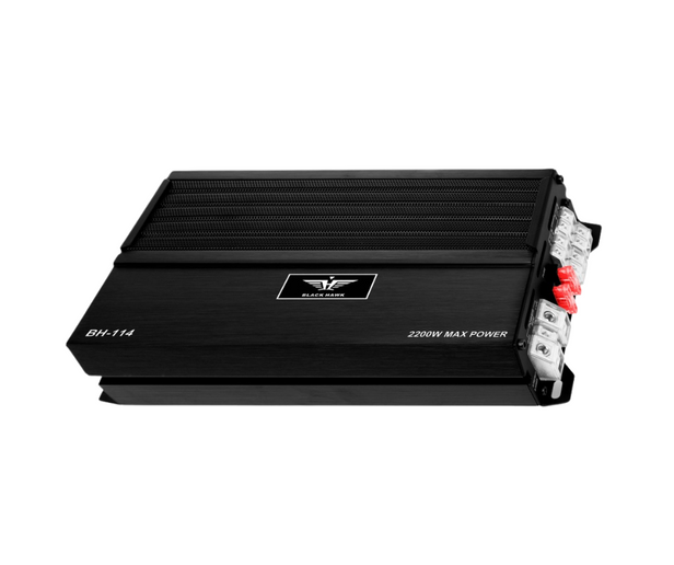 Amplificador Black Hawk BH-114 clase D 4 canales