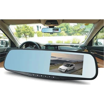 Pantalla Espejo 4.3" con Camara frontal / Camara trasera AUTORUS