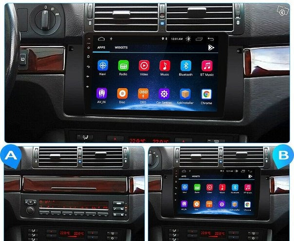 Consola BMW 5 1995-2003 9" pulgadas