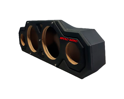 Caja de calidad  [ Medios de 8"  +  Tweeter de 4" ]  NEGRO