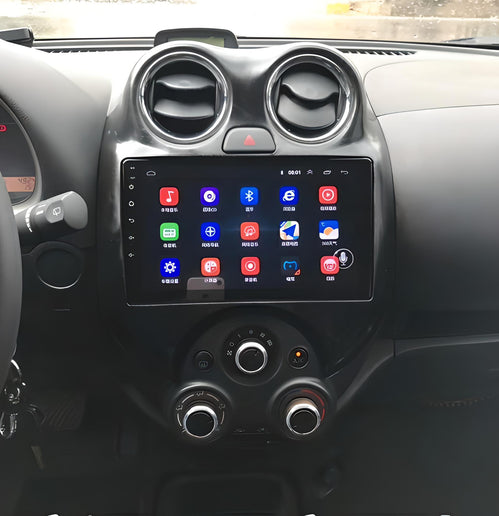 Consola Nissan March 2010 9" pulgadas