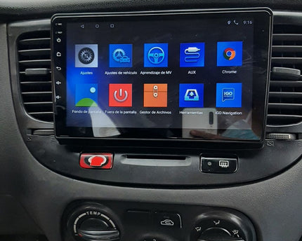 Consola Kia Rio 2006 9" pulgadas