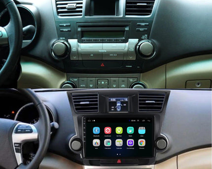 Consola Toyota Highlander / Kluger 2010 10.1" pulgadas