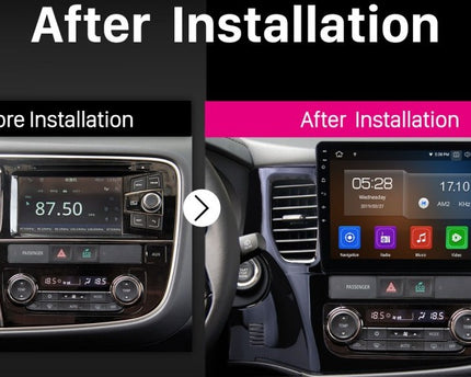 Consola Mitsubishi Outlander 2014+ 10.1" pulgadas