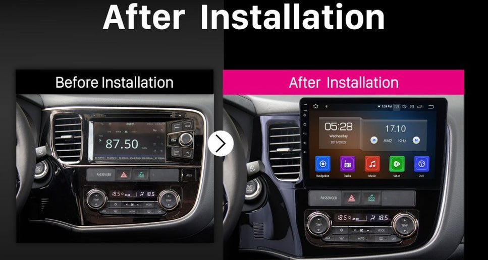 Consola Mitsubishi Outlander 2014+ 10.1" pulgadas