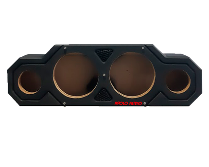 Caja de calidad  [ Medios de 8"  +  Tweeter de 4" ]  NEGRO
