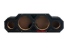 Caja de calidad  [ Medios de 8"  +  Tweeter de 4" ]  NEGRO