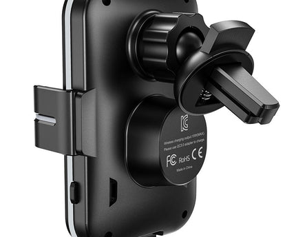 Holder - Soporte de teléfono para coche con carga inalámbrica Hoco CA 80