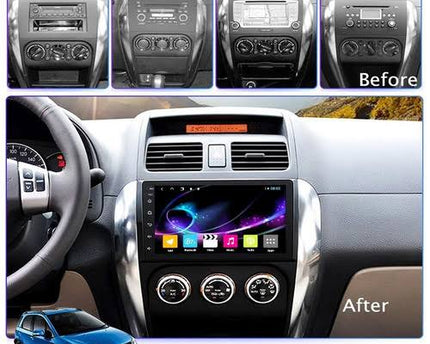 Consola Suzuki SX4 / Fiat Sedici 2005 9" pulgadas