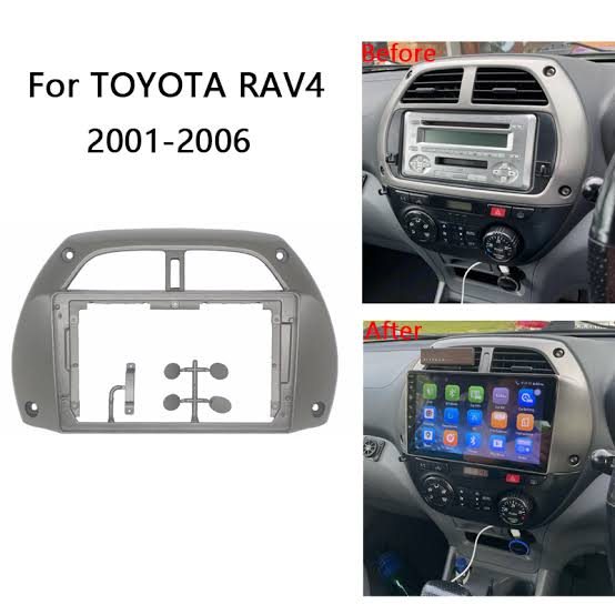 Consola toyota RAV4 2001 - 2005 9" pulgadas