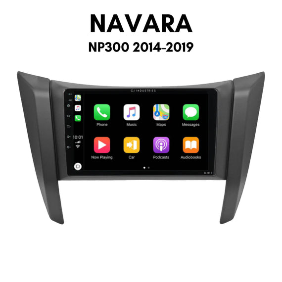 Consola nissan navara / np300 2014-2019 9"pulgadas