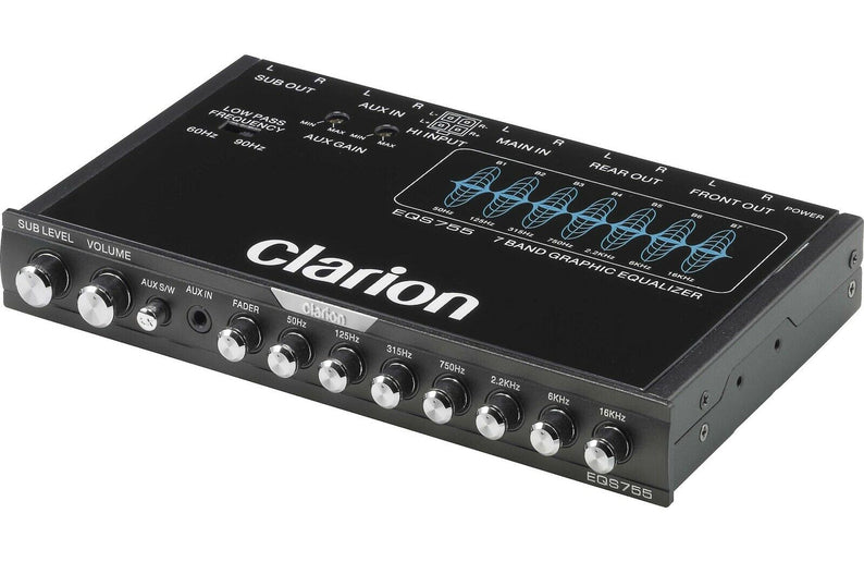 Previo Ecualizados Clarion EQS755