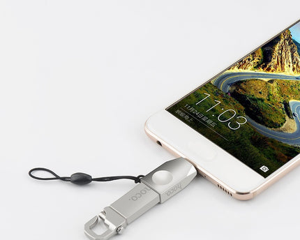 Adaptador UA9 tipo C a USB-A OTG material metalico