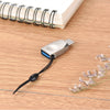 Adaptador UA9 tipo C a USB-A OTG material metalico