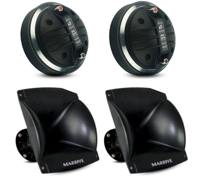 Driver Massive PAT220TI  350W + Corneta Massive F3 1"